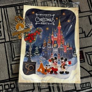 Disney very merry Christmas party 2022 exclusive print/ornament